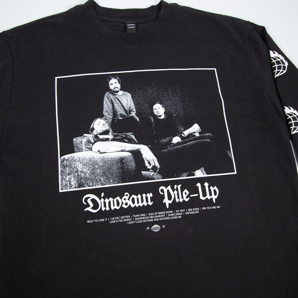 IFB Tracklist Longsleeve - Faded Black