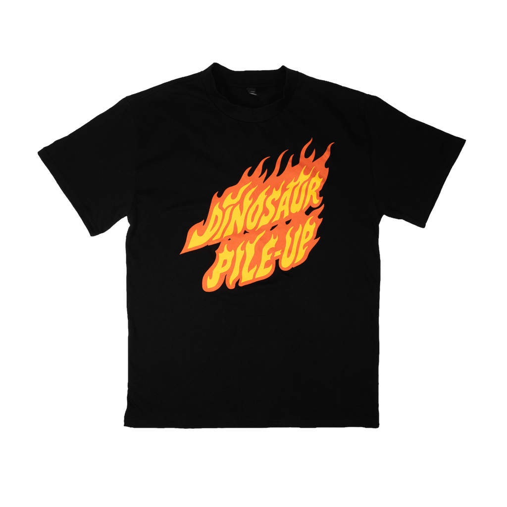 Flame Logo Tee - Black