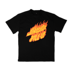 Flame Logo Tee - Black